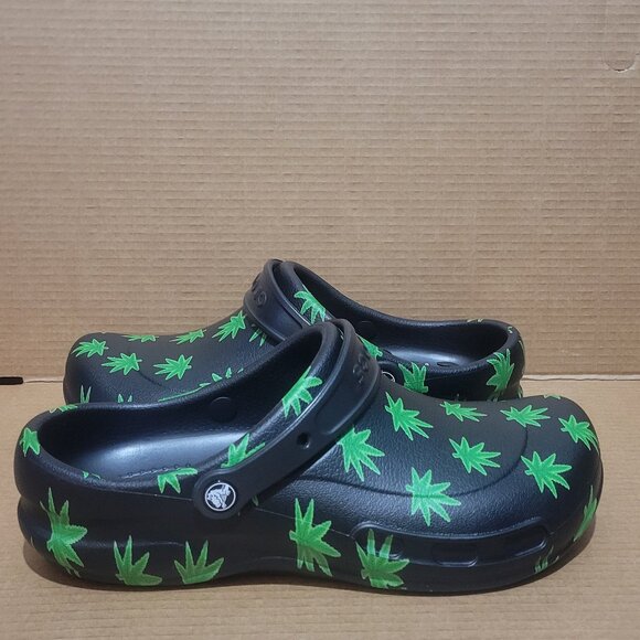 Crocs Work Bistro Graphic Slip Resistant Clog Size: 9 Men/ 11 Women 204044-00Y - Picture 7 of 10